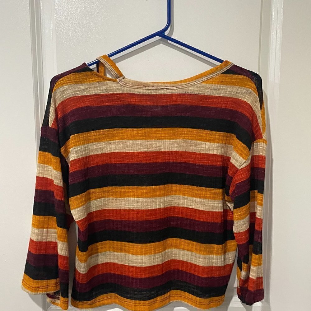 Good Luck Girl Striped Tee - Picture 2 of 4